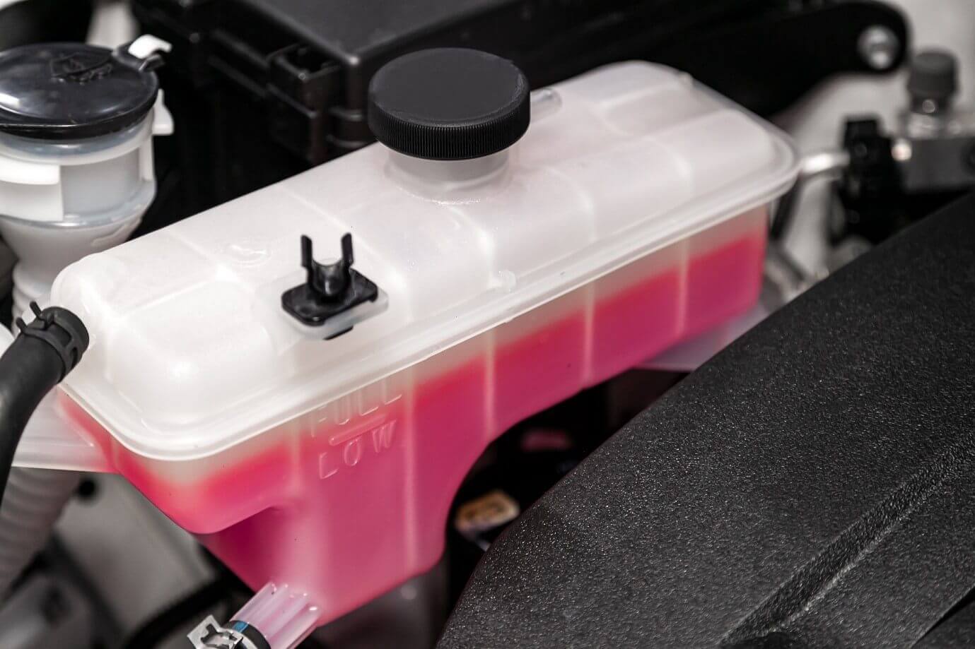 A coolant tank